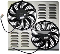 Dual 10" Electric Fan & Shroud (18 3/8 x 19 x 2 5/8)