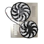 Dual Combo 10" & 11" Electric Fan & Shroud (fits 32 Ford)21 5/8 x 16 9/16 x 1 3/