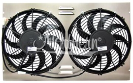 Dual 11" Electric Fan Shroud Kit (fits 205178)15 x 24 1/8 x 2 1/4