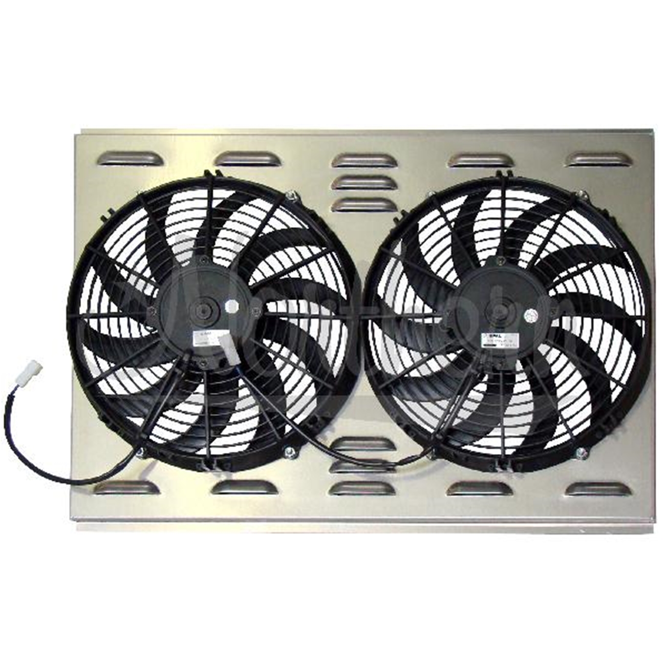 Dual 12" Electric Fan & Shroud (17 3/8 x 25 3/4 x 2 5/8)