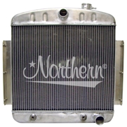 1955-1957, Chevrolet with V8 Aluminum Radiator