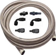 1997 - up 4L80E & 4L85E PTFE Cooler Line Kit, Black