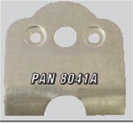 Panelfast Weld Plate Steel Contoured  .280" Ctr Hole 3/4"Spring