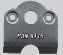 Panelfast Contoured Flat W/P Notched Bottom 1" Spring