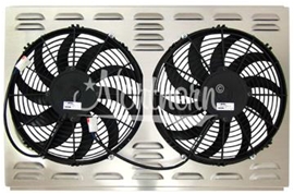 Dual 12" Electric Fan Shroud (fits 67-72 C/K Pickup)17 5/8 x 27 3/4 x 2 5/8