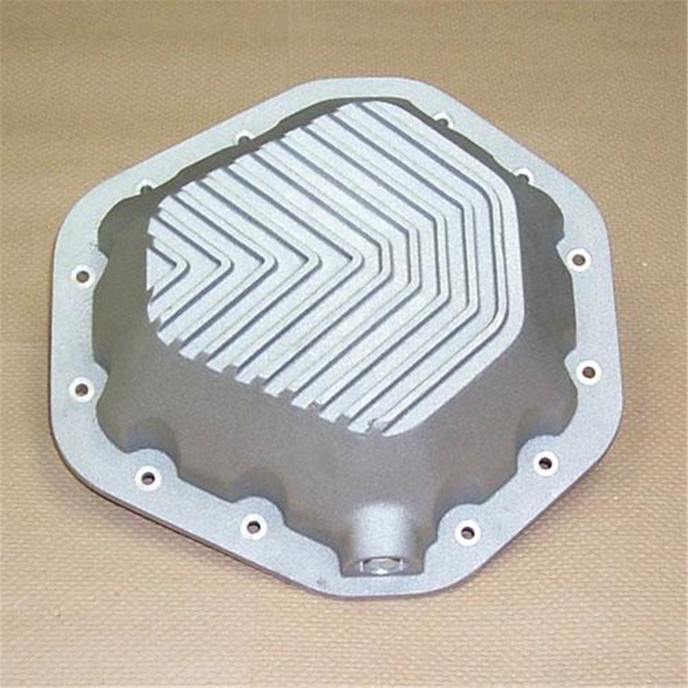 GM 10" Ring Gear, 14 Bolt  Patterned Fins  Differential Cover