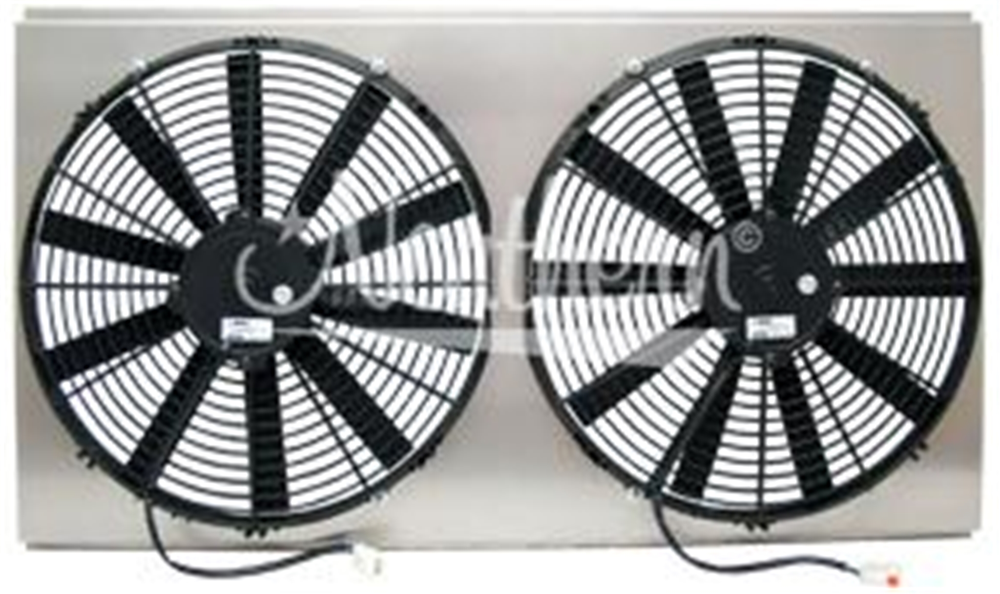 Dual 16" Electric Fan & Shroud (17 1/4 x 33 5/8 x 3 1/8)