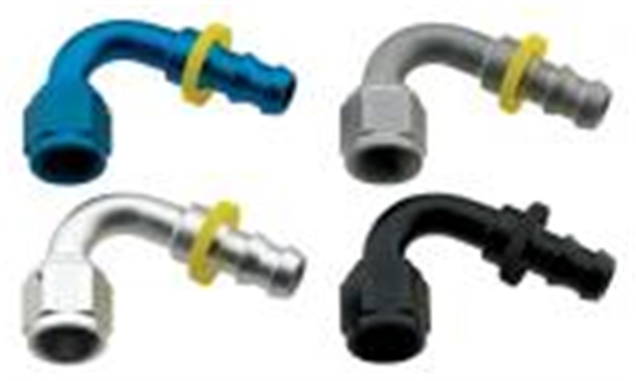 Push-Lite 150 Deg Hose End