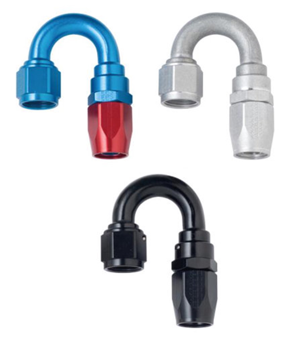 180 Deg  Hose Ends - Bent Tube